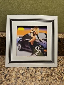 Bikini Porsche Mujer Pin-Up 6" Carnaval Cristal Premio Vintage Años 80 - Imagen 1 de 6