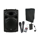 QTX QR12PA Portable PA System Battery USB Sound Package inc Cover & Beltpack