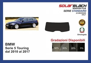 pellicola oscurante BMW serie 5 Touring dal 2010-17 kit lunotto STANDARD - Imagen 1 de 1