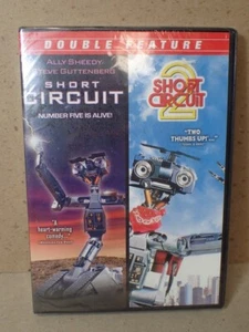 Kurzschluss & Kurzschluss 2 DVD Doppelfunktion RAR Sheedy Guttenberg versiegelt - Bild 1 von 2