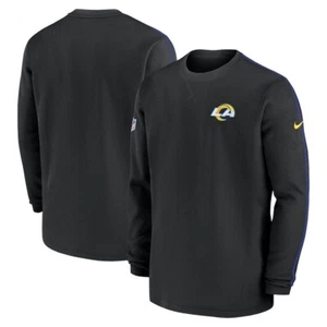 Los Angeles Rams Nike 2024 Sideline Coaches Long Sleeve Top NFL NWT - Picture 1 of 3