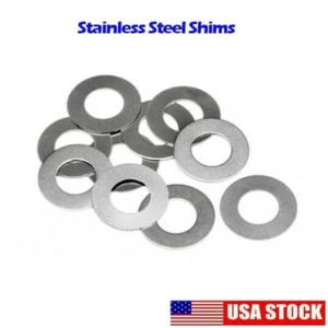 (10) M5 Stainless Steel RC Shims Washers 5x10mm with 0.2mm Thickness 5x10x0.20 - Picture 1 of 1