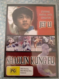 Shaolin Kung Fu starring Jet Li Martial Arts (DVD, 1994) Region 4 free post - Picture 1 of 2