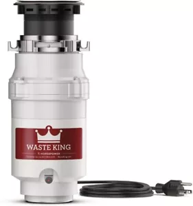 Waste King Legend Serie 1/2 PS Durchlauffutter Müllentsorgung mit 110/120 Vo - Bild 1 von 5