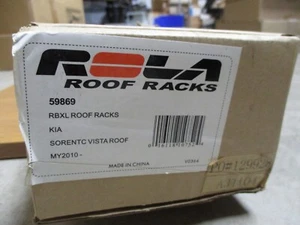 ROLA KIA REMOVABLE RAIL BAR RBXL SERIES ROOF RACK PART#59869, NEW - Picture 1 of 4