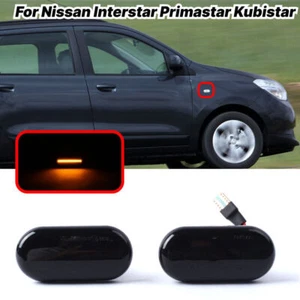 Schwarz Seitenblinker Blinker für Renault Clio Espace Laguna Megane Smart Fortwo - Bild 1 von 7