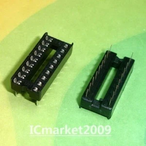 Adaptador tipo adaptador de enchufes DIP IC 100 PIEZAS 18 PINES 18 PINES 2,54 mm #E8* - Imagen 1 de 4