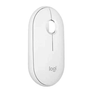 Logitech Wireless Pebble Mouse 2 M350s - Tonal White Up to 4000 DPI Weight: 76g - Picture 1 of 13