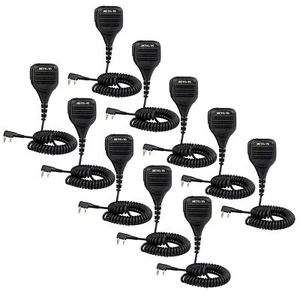 10* 2Pin Speaker Microphone for BF UV5R Retevis RT22 RT3S Walkie Talkies - Zdjęcie 1 z 9