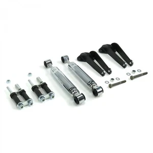 1935 - 1948 Ford Chrome Shock Kit with Mounts VPASHKFDB vintage parts usa street - Picture 1 of 6