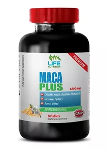 Age Male Sexuality Tablets - Maca Complex 1301mg - Maca Root Extract 1B - Picture 1 of 11
