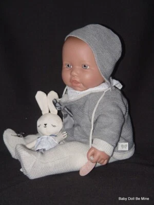 New Berenguer JC Toys La Baby Original Gray Collection Gift Set 17 Inch Doll - Image 1 of 4