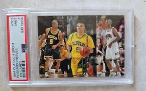 1994 Classic 4 Sport #TC3 Jalen Rose/ Jason Kidd/ K Reeves Tri-Cards PSA 9 Pop 1 - Picture 1 of 4