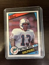 1984 Topps Dan Marino Rookie Card RC #123 Dolphins