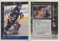 2001 ITG Be A Player Memorabilia Sapphire All-Star Fantasy /10 Radek Dvorak #2