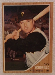 Collectible 1962 Topps Dick Schofield Baseball Trading Card (#484) - Picture 1 of 2