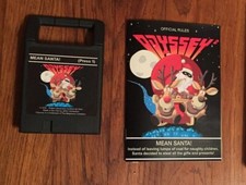 MEAN SANTA  Odyssey2 Videopac homebrew CHRISTMAS Grinch videogame game cartridge