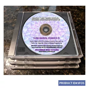 3 CD SUBLIMINAL IMPROVE FEMALE SEX LIFE IMPROVE SEXUAL DRIVE ORGASM LOVE MAKING - Imagen 1 de 1