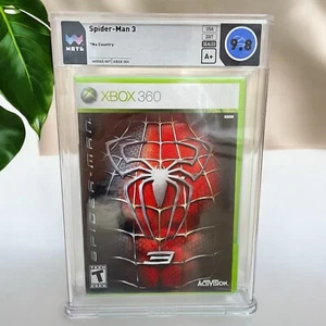 Spider-Man 3 • XBOX 360 • WATA 9.8 A+ • Not VGA CGC - Picture 1 of 2