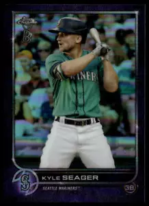 2022 Topps Chrome Ben Baller Edition Kyle Seager #131 Purple Refractor /42 QTY - Picture 1 of 2