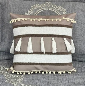 Kissenbezug 4er Set 45x45 Premium Punch Boho Fleckenabweisend Samtweich OVP - Bild 1 von 6