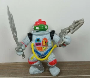 RAPHAEL 1990 Teenage Mutant Ninja Turtles SPACE CADET Astronaut w/ Gun & Sword - Picture 1 of 8