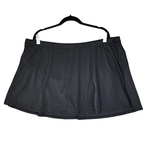 Badeanzüge für alle Rock 24 Damen Unterteile Skort schwarz Stretch Strand Tennis neu ohne Etikett - Bild 1 von 9