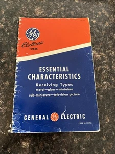 GE Elektronische Röhren Wesentliche Eigenschaften Empfangstypen ETR-15D - Bild 1 von 6