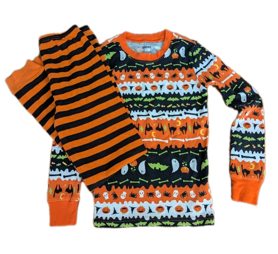 Juego de pijama para niños de Halloween - Gymboree talla 8 Foto 1 de 4