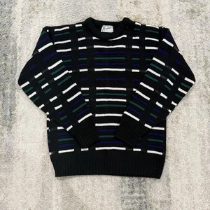 Styled By Eleganter Herren Pullover Vintage Schwarz Größe M - Bild 1 von 6