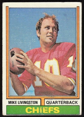 1974 Topps #459 Mike Livingston RC - Image 1 of 2