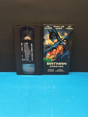 Batman Forever (VHS, 2000) VAL KILMER TOMMY LEE JONES JIM CARREY Foto 1 de 2