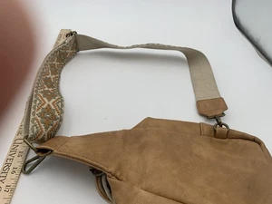 Unbranded Leather? sling/belt bag light brown - Picture 1 of 5