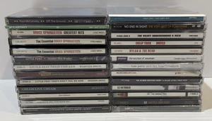 Classic Rock 25 CD Lot Paul McCartney Fleetwood Mac Cheap Trick Rolling Stones - Picture 1 of 7