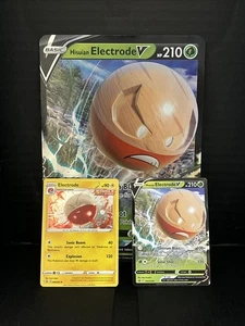Pokémon TCG Hisuian Electrode v Sword & Shield, Black Star Promo Card SWSH294 - Picture 1 of 1