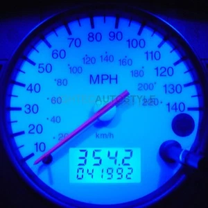 FORD ESCORT FIESTA PUMA BLUE SPEEDO DASH LED KIT - Picture 1 of 1