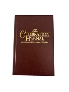 1997 The Celebration Hymnal Songs and Hymns for Worship Red Hardcover - Picture 1 of 13