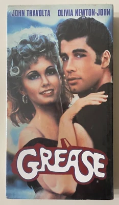 NEW Grease VHS Tape 1990 Sealed John Travolta/Olivia Newton-John! - Image 1 of 2