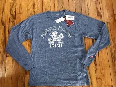 NUEVO CON ETIQUETAS University Of Notre Dame Lucha Irlandesa Cuello Redondo Sudadera Talla SM Foto 1 de 4