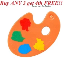 ☀️NEW Lego Minifig Artist Paint Palette Minifigure Painter Colorful Colors  - Picture 1 of 3