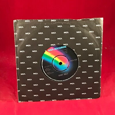 BUDDY HOLLY Peggy Sue 1974 UK 4-track 7" vinyl EP Rave On Ollie Vee 45 - Image 1 of 2