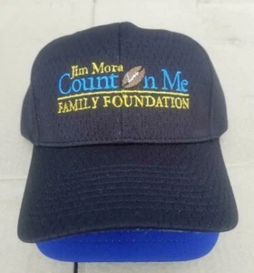 JIM MORA COUNT ON ME Establishe in 2005 Cap / Hat Adjustable 1 Sz Fits All v-NEW - Picture 1 of 4