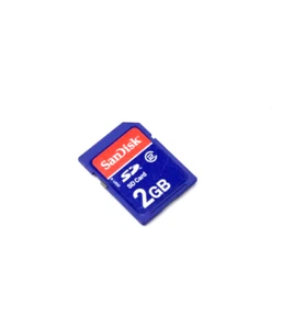 SanDisk 2GB SD Class 2 Camera Memory Card - Picture 1 of 2