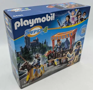 Playmobil 6695 Königstribüne mit Alex Super 4 Ritterturnier Ritter Turnier NEU - Picture 1 of 10