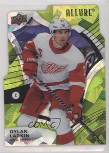 2021-22 Upper Deck Allure Green Rainbow Die-Cut /99 Dylan Larkin #2