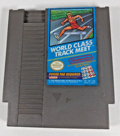 World Class Track Meet - Nintendo NES Game Authentic