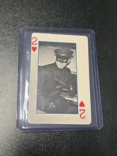 1966 Green Hornet Playing Cards Bruce Lee - 2 Of Hearts