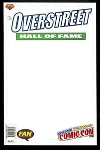 The Overstreet 2010 Hall of Fame #1 edizione NYCC/FAN copertina fumetto vuota C1 - Foto 1 di 2