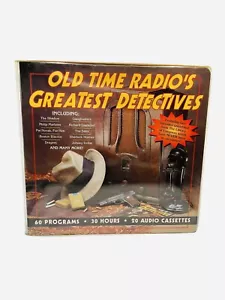 Radio Greatest Shows Vintage Cassette Sherlock Holmes Dragnet Saint No #11 Tape - Foto 1 di 11