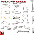 Cheek Retractors Mouth Lip Opener Gag Sternberg Oral Surgery Oringer Langenback